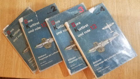 Dora Kurfürst und rote 13, four volume set by Karl Ries Jr.