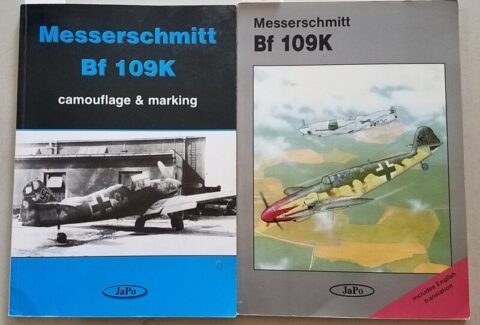 Messerschmitt Bf 109 K two volume set by JaPo