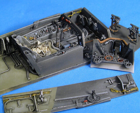 ﻿EagleParts #40-32 - Fw 190 D Series Cockpit kit - Image 2