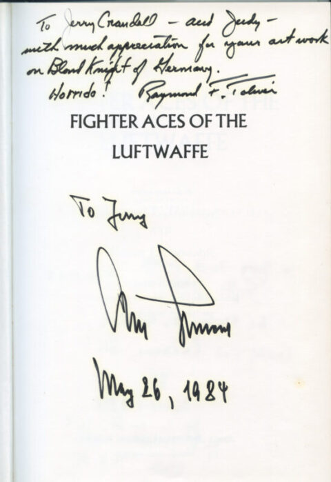 Fighter Aces of the Luftwaffe-Toliver /Constable -signed - Image 3