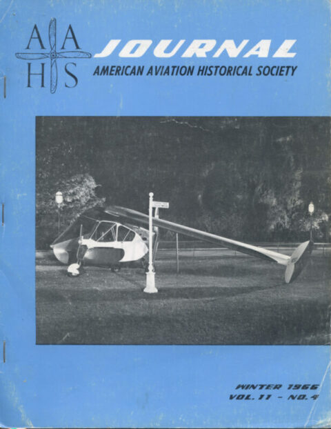 American Aviation Historical Society Vol. 11, No. 4- Winter 1966